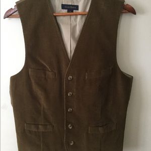 Corduroy men’s vest lot brown and black S